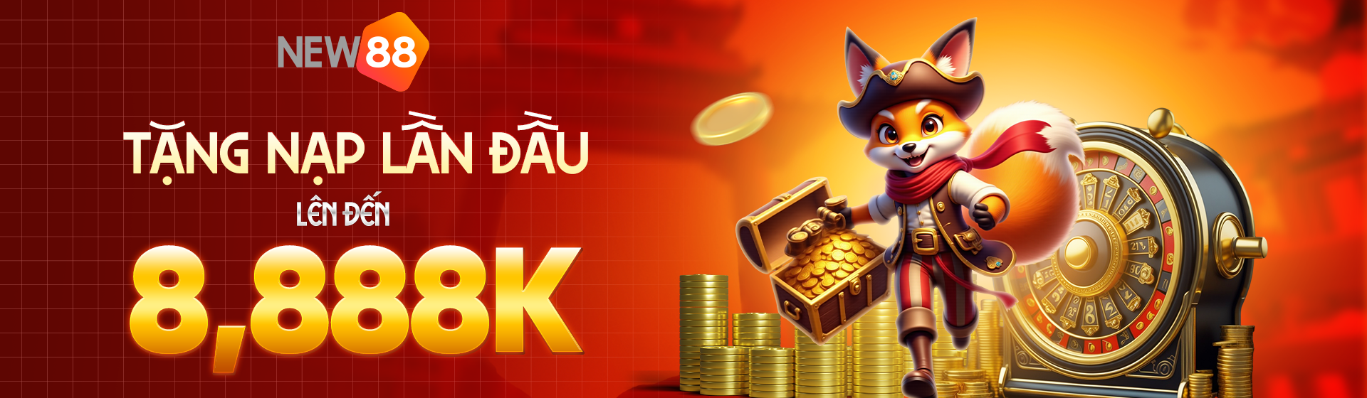 Tặng Nạp Lần Đầu Lên Đến 8,888K